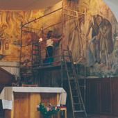 Restauration fresque Fontenay sous bois